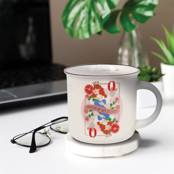 Tazza in Porcellana - Regina di cuori - Legami Milano