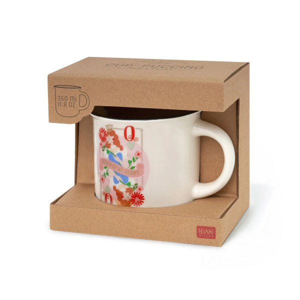 Tazza in Porcellana - Regina di cuori - Legami Milano