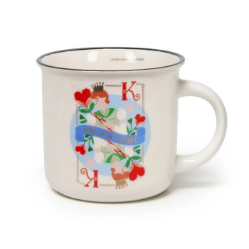 Tazza in Porcellana - Re di cuori - Legami Milano