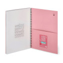 Trio - Quaderno con Spirale 3 in 1 - Foglio A4 KITTY - Legami