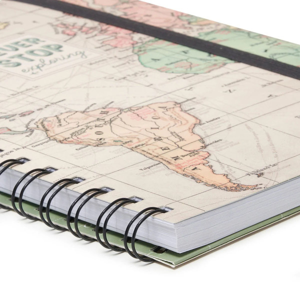 Quaderno a Righe con Spirale - Foglio A5 MAP - Legami Milano