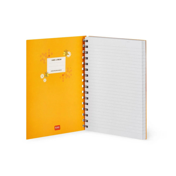 Quaderno a Righe con Spirale - Foglio A5 BEE - Legami Milano
