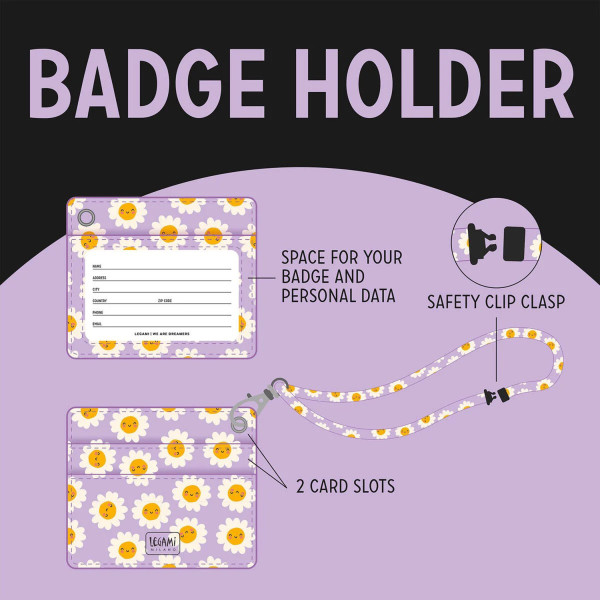 Porta Badge DAISY - Legami Milano