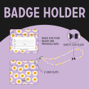 Porta Badge DAISY - Legami Milano