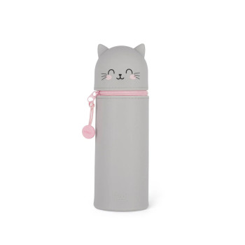 Astuccio 2 in 1 in Morbido Silicone - Kawaii KITTY - Legami