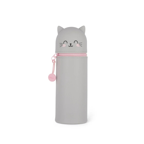 Astuccio 2 in 1 in Morbido Silicone - Kawaii KITTY - Legami