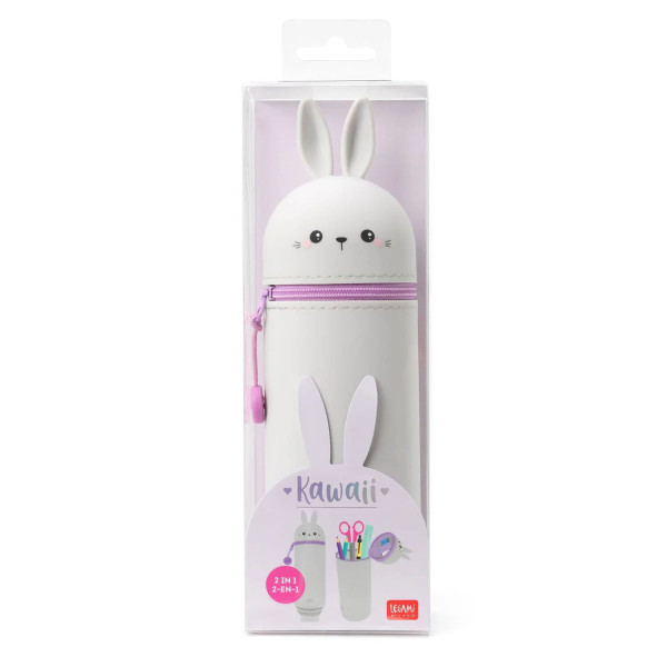 Astuccio 2 in 1 in Morbido Silicone - Kawaii BUNNY - Legami