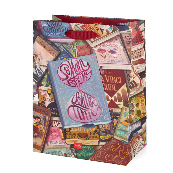 Sacchetto Regalo Medium BOOK LOVERS - Legami Milano