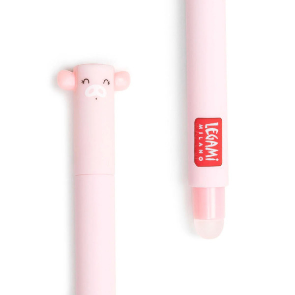 Penna Gel Cancellabile - Erasable Pen PIGGY - Legami Milano