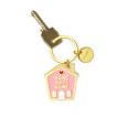 Portachiavi in Metallo Smaltato - What a Key Ring! HOUSE -