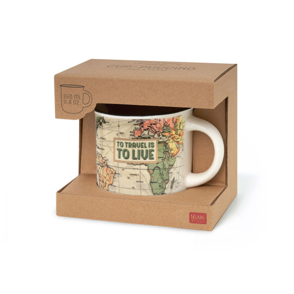Tazza in Porcellana - Cup-Puccino TRAVEL - Legami Milano