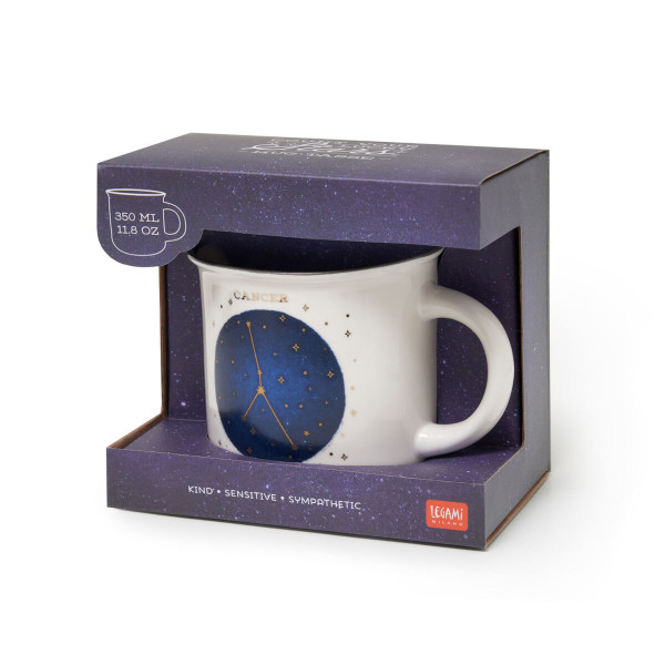 Tazza in Porcellana - Count Your Lucky Stars CANCER - Legami