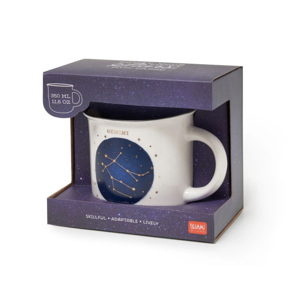 Tazza in Porcellana - Count Your Lucky Stars GEMINI - Legami