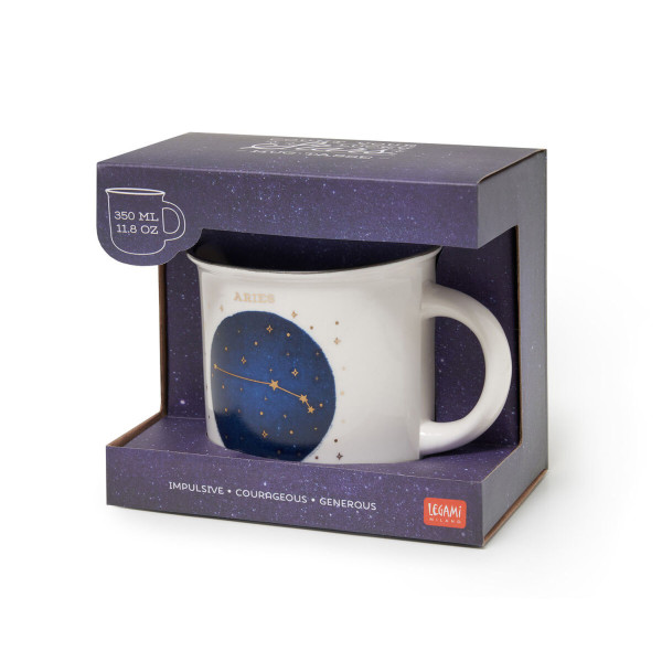 Tazza in Porcellana - Count Your Lucky Stars ARIES - Legami