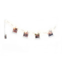 Filo di Luci Decorative con Clip Portafoto - Legami Milano