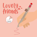 Penna Gel - Lovely Friends TEDDY BEAR - Legami Milano