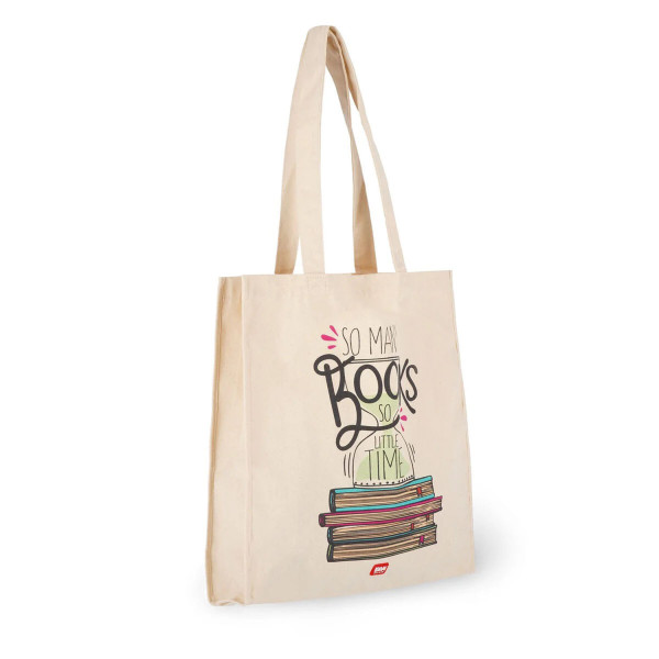 Borsa di Cotone - Tote Bag SO MANY BOOKS - Legami Milano
