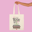 Borsa di Cotone - Tote Bag SO MANY BOOKS - Legami Milano