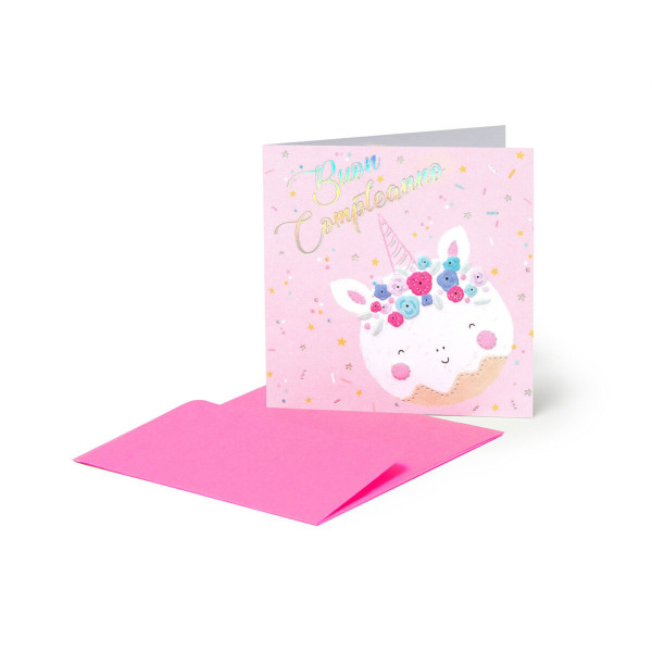 Bigliettino di Auguri di Compleanno Unicorn - Small - Legami