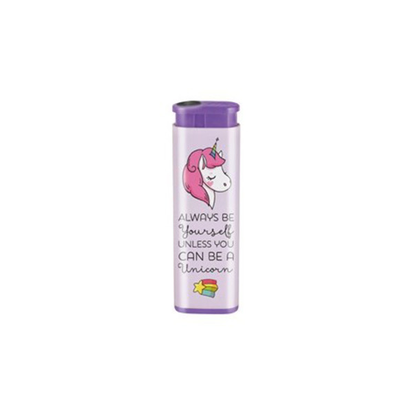 Accendino Antivento Con Unicorno "Always Be Yourself Unless You