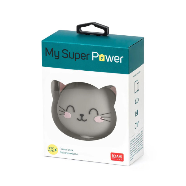 Caricabatteria Portatile - My Super Power KITTY - Legami Milano