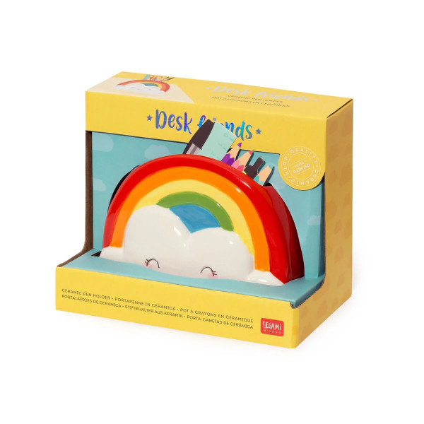 Portapenne in Ceramica - Desk Friends RAINBOW - Legami Milano