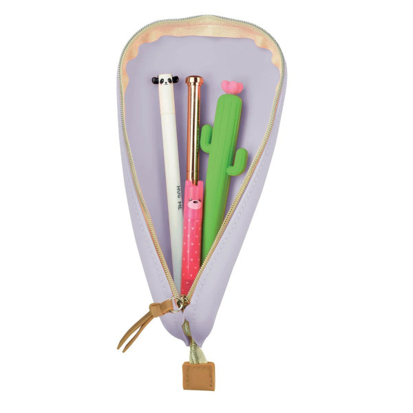 Astuccio KU Per Matite | Motivo Cartoni | 3 Scomparti | Grande Capacit&agrave; | Per Scuola E Ufficio