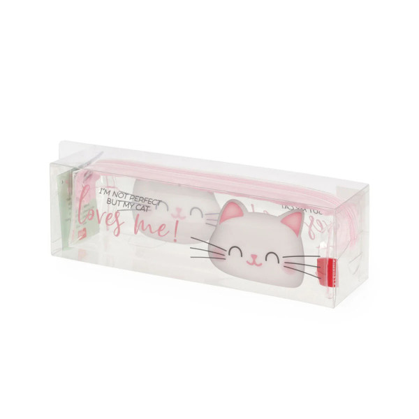 Astuccio Trasparente - Pencil Case KITTY - Legami Milano