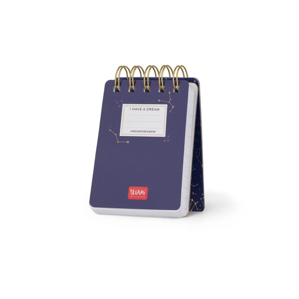 Block Notes - Mini - Spiral Notepad STARS - Legami Milano