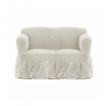 Copridivano due posti panna 