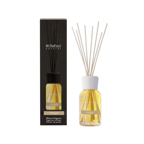 Mineral gold - Diffusore a bastoncini 250ml 